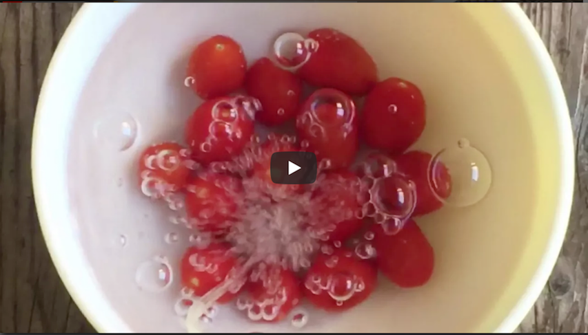 Ozonating Vegetables