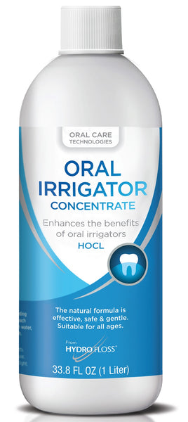 Oral Irrigator Additive - HOCL - Hypochlorous Acid For The HydroFloss