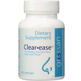 Grossan Clear-Ease Tablets 12 Pack for Healthy & Clear Ears, Nose and Throat