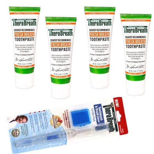 Non Fluoride Toothpaste and Super Soft Toothbrush Combo Pack