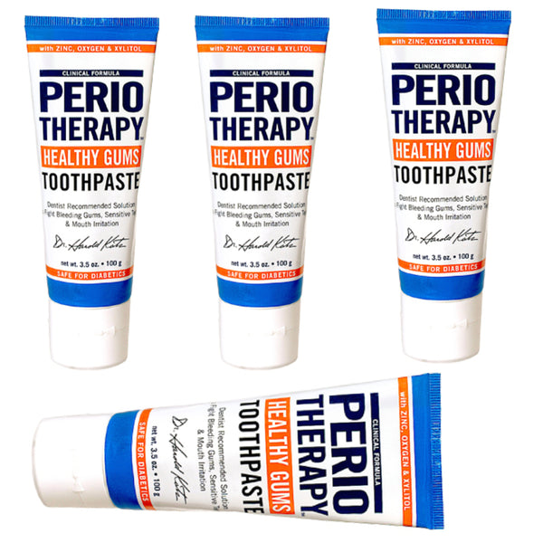 Healthy Gums Periotherapy Toothpaste - A 4 Pack