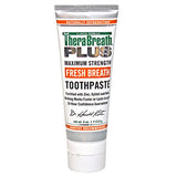 Therabreath Plus Oral Rinse (Package of Four)  Bundled With Therabreath Plus Toothpaste ( 2 Tubes) - Powerful For Conquering Bad Breath