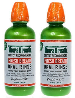 Dr Katz Therabreath Oral Rinse 16 Ounce Bottles Pack Of 2